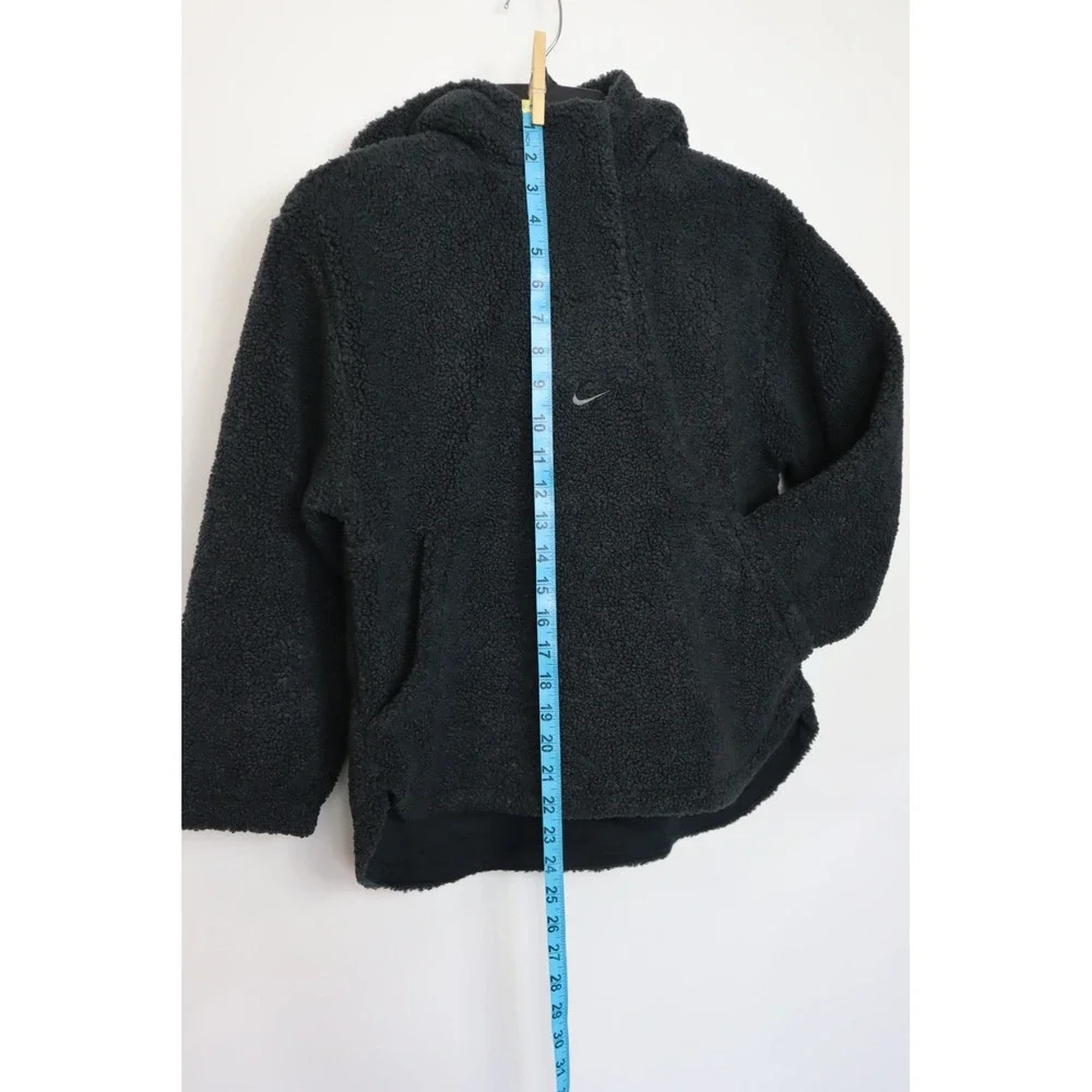 Nike | Junior's‎ Girl's High-Pile Fleece Therma-FIT Jacket, Black, Size Medium